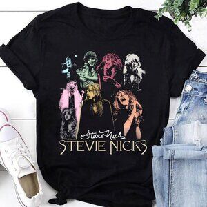Stevie Nicks 90s retro Shirt, Stevie Nicks Rock Music Shirt, Stevie Nicks Live i